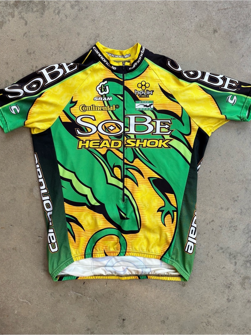 Vintage SOBE HeadShok Bike Jersey Men's XL Cannondale Made in USA